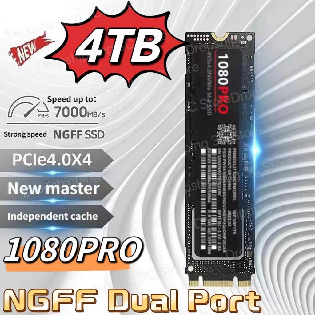 PCIe 4.0 ̹  ϵ ̺, Ʈ PC ƮϿ, 1080PRO 4TB SSD ָ Ʈ ̺, NGFF NVMe 2TB 1TB 280, 7400 MB/S SDD